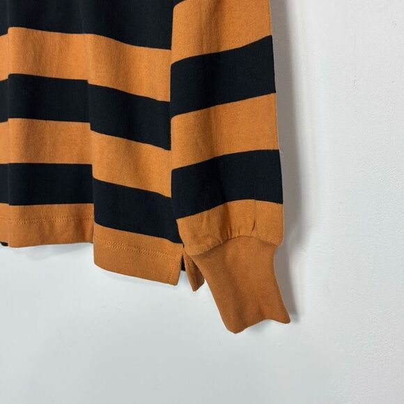 J. Crew Sequin Stripe Rugby Shirt S - Picture 3 of 8